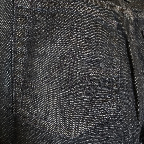 NWT AG Carine Trouser Leg Jeans Cotton Lyocell Women's size 28 darkwash - Picture 10 of 15